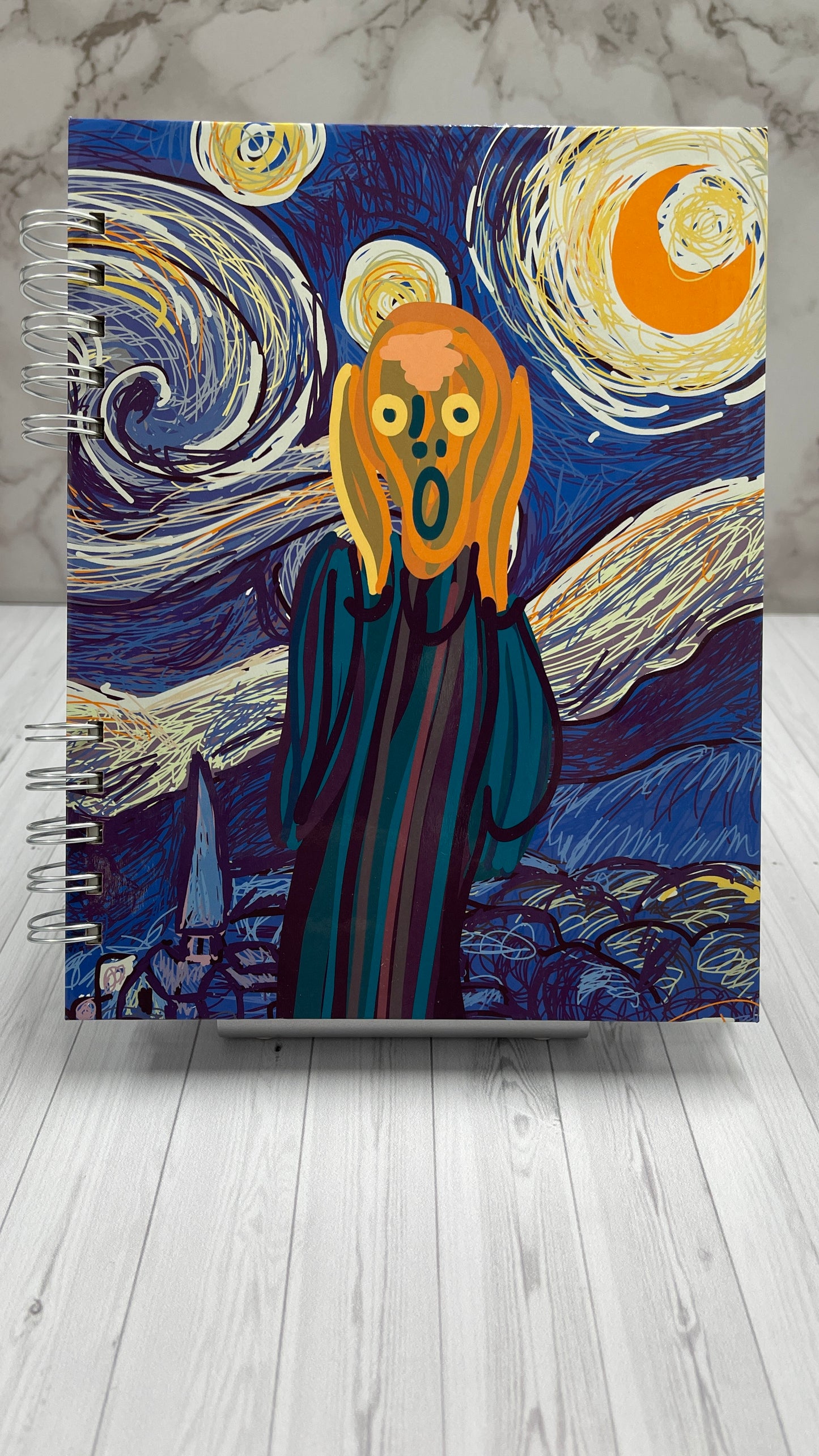 Planeador Semanal Obras de Arte - Agenda Semanal - VanGogh Dalí