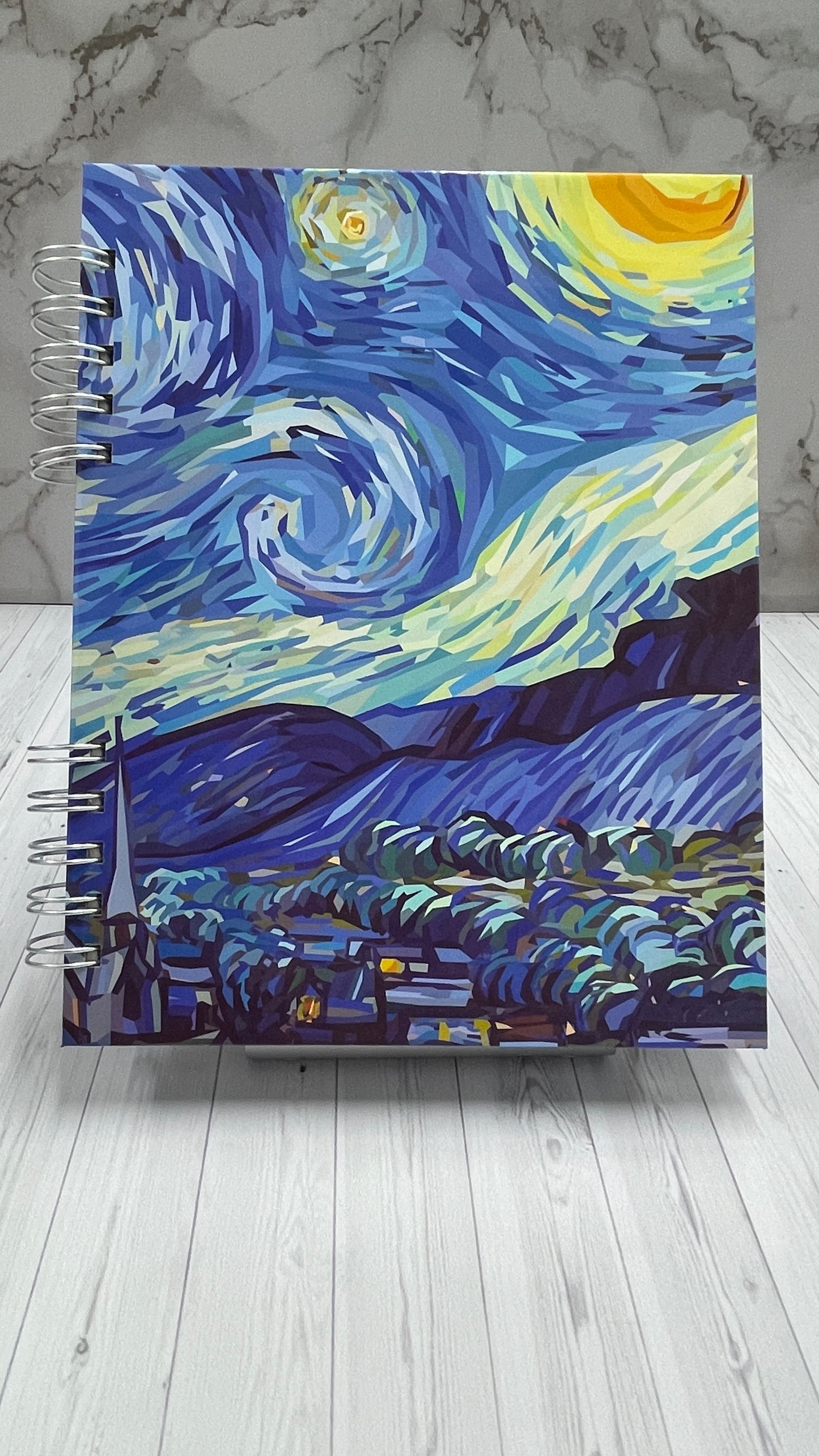 Planeador Semanal Obras de Arte - Agenda Semanal - VanGogh Dalí