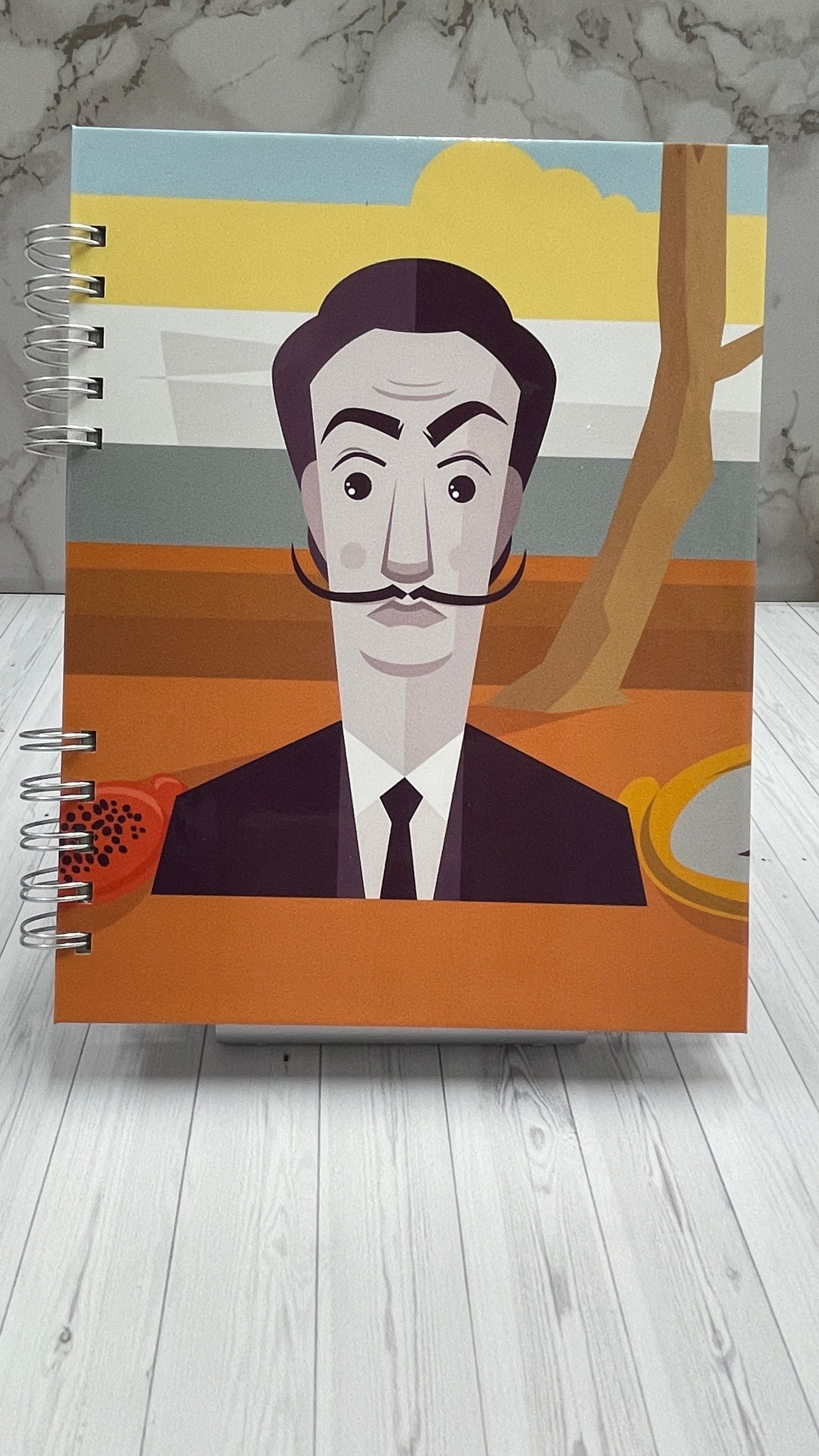 Planeador Semanal Obras de Arte - Agenda Semanal - VanGogh Dalí