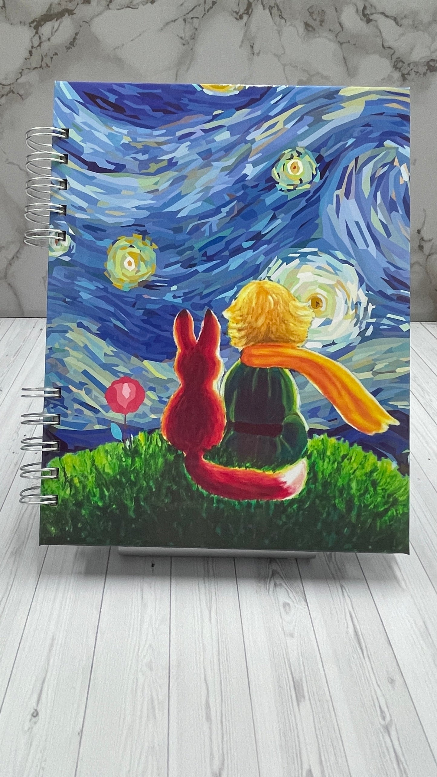 Planeador Semanal Obras de Arte - Agenda Semanal - VanGogh Dalí