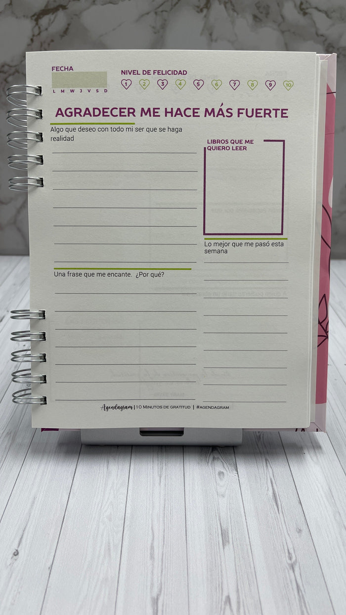 Preguntas diario gratitud