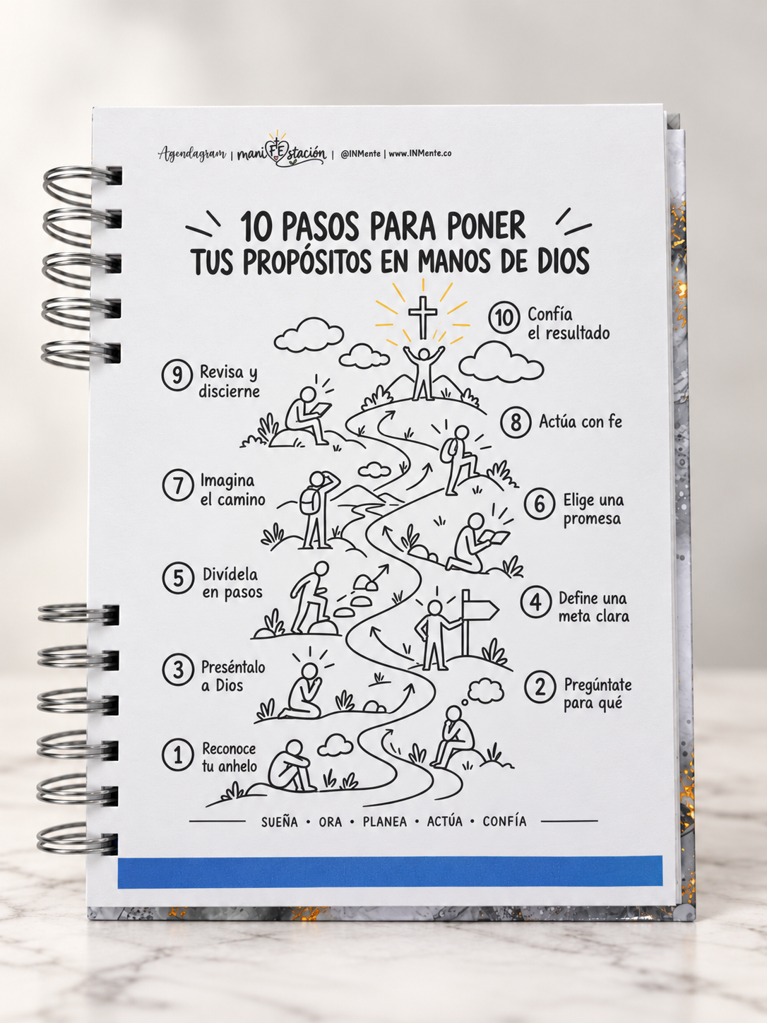 Diario de Manifestación - 100 días para poner tus anhelos en manos de Dios