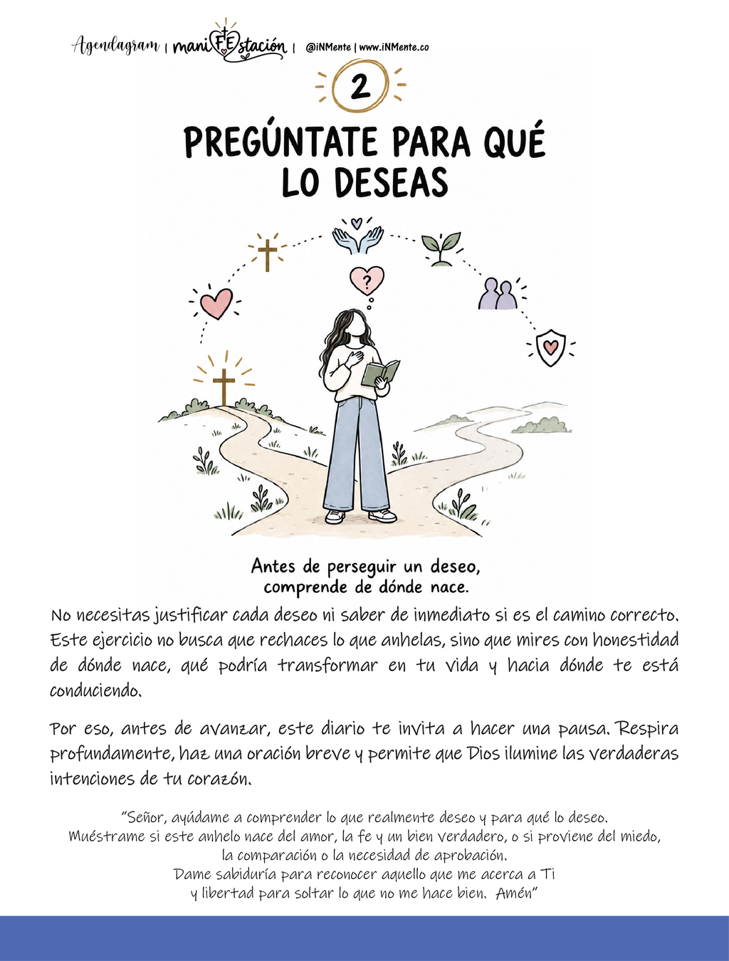 Diario de Manifestación Digital - Devocional - iNMente Agendagram