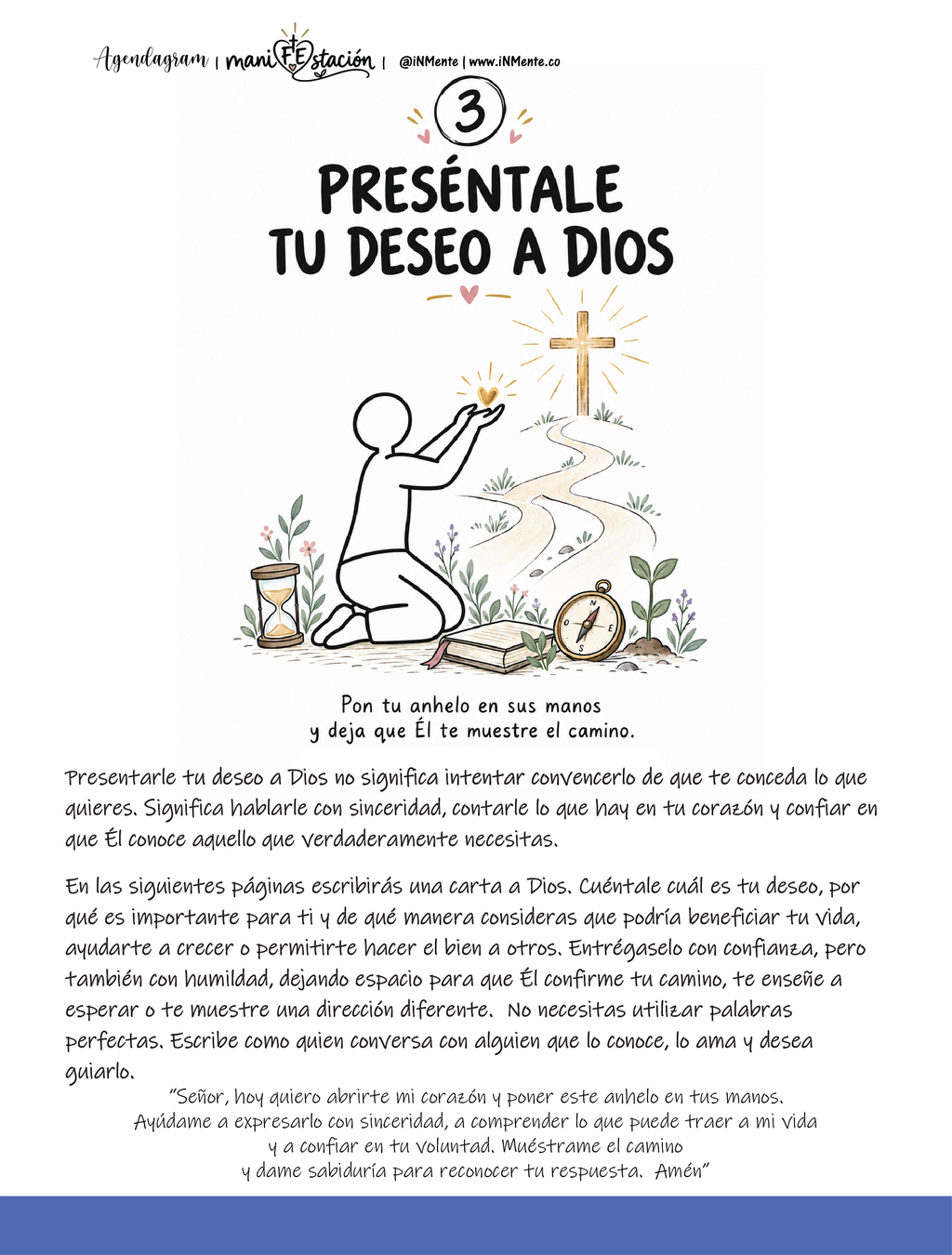 Diario de Manifestación Digital - Devocional - iNMente Agendagram