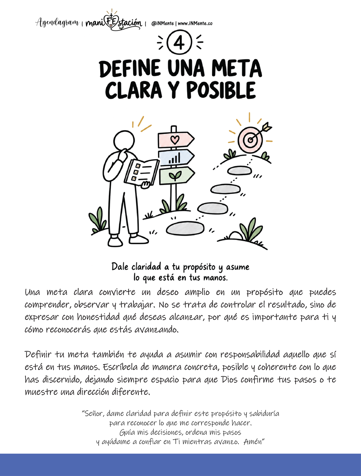 Diario de Manifestación Digital - Devocional - iNMente Agendagram