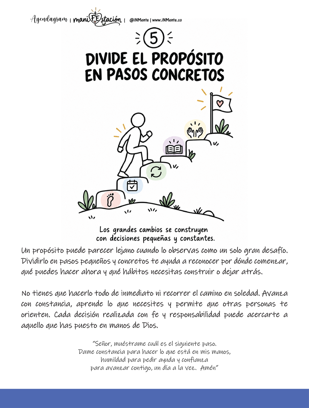 Diario de Manifestación Digital - Devocional - iNMente Agendagram