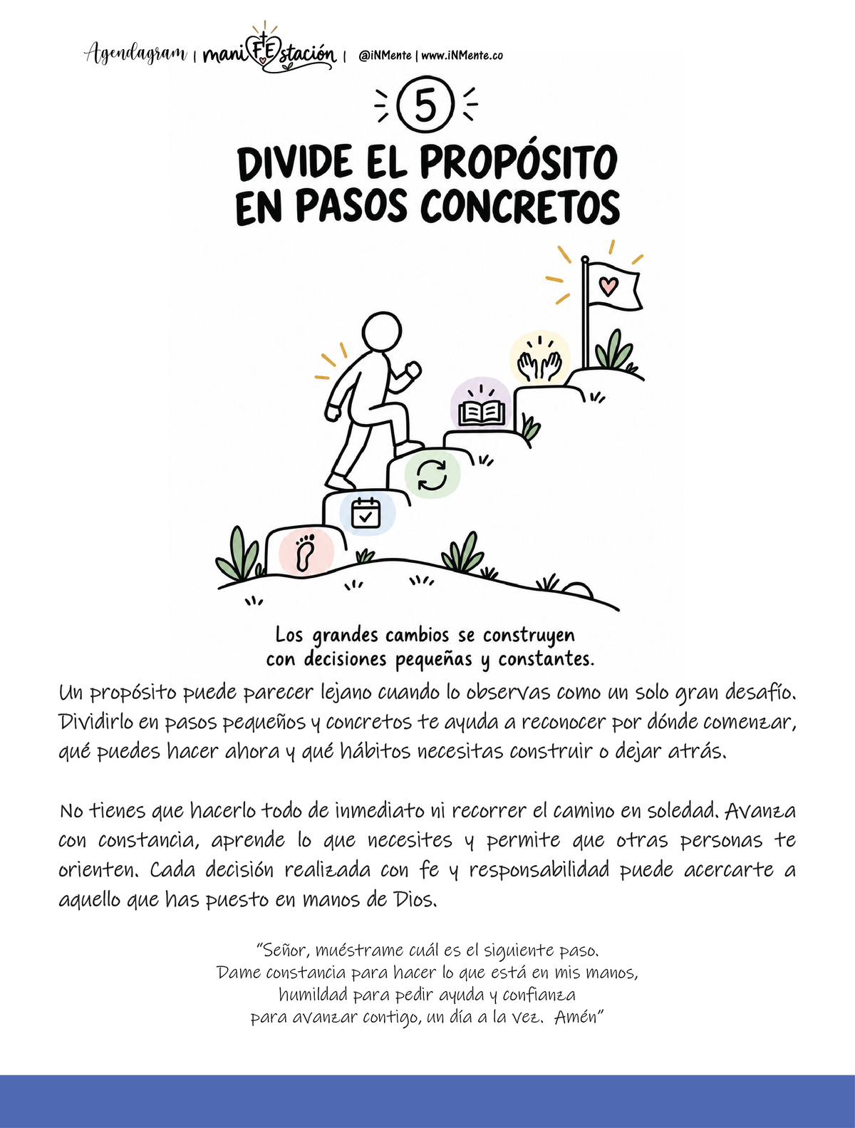 Diario de Manifestación Digital - Devocional - iNMente Agendagram