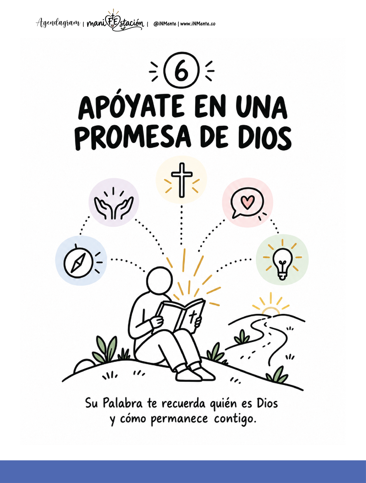 Diario de Manifestación Digital - Devocional - iNMente Agendagram