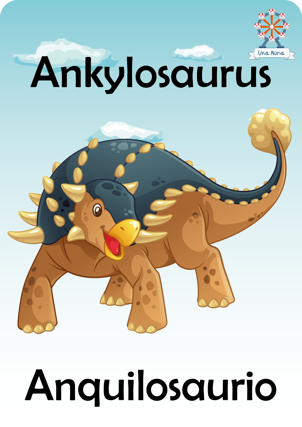 Flash Cards - Dinosaurs