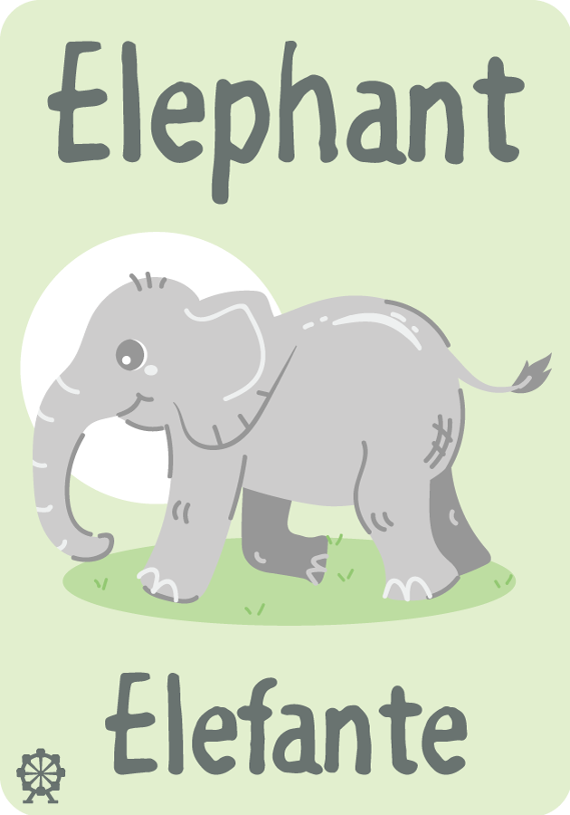 Flash Cards - Animal Alphabet  iNMente UnaNoria