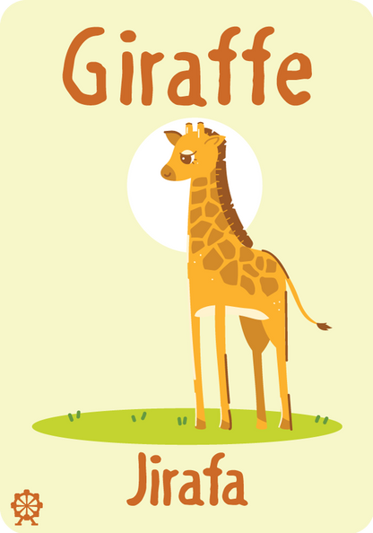 Flash Cards - Animal Alphabet  iNMente UnaNoria