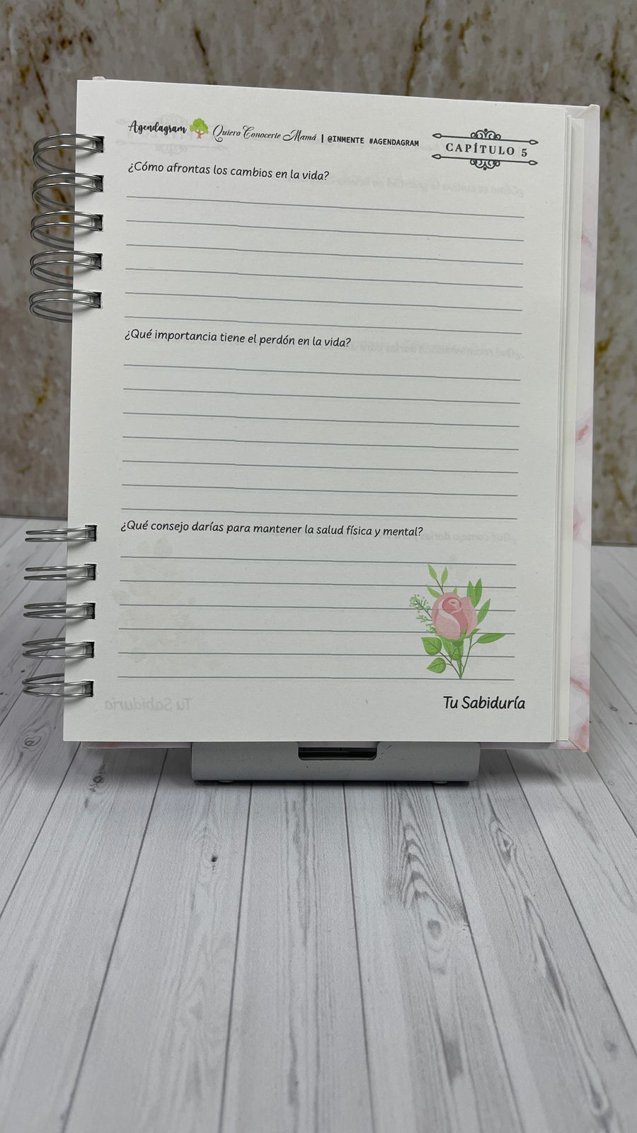Quiero Conocerte Mamá -  iNMente Agendagram