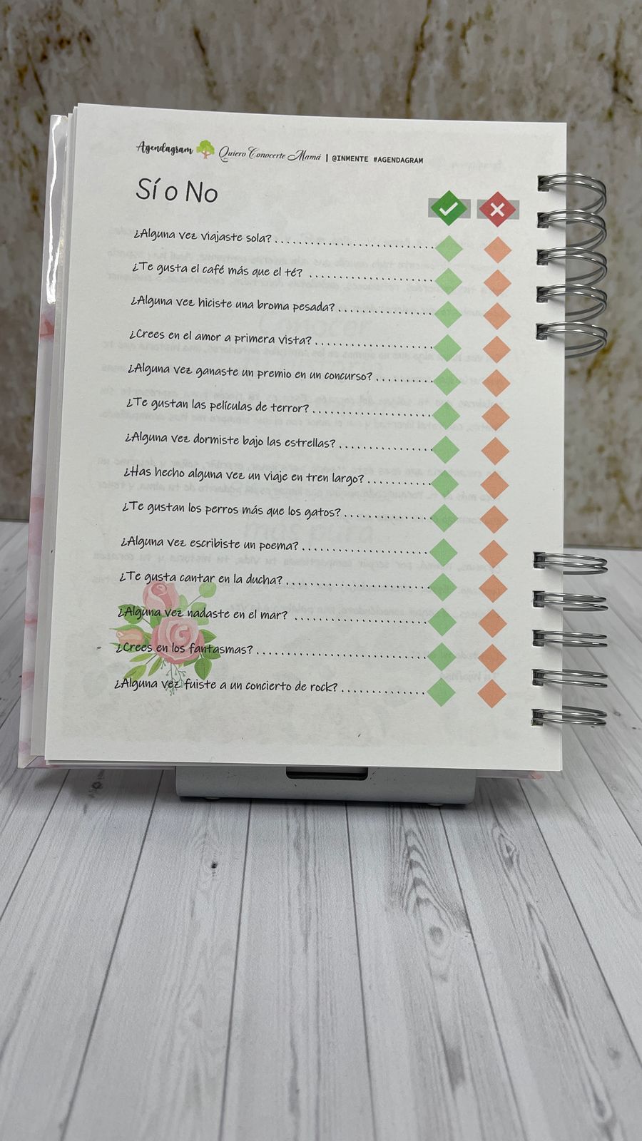 Quiero Conocerte Mamá -  iNMente Agendagram