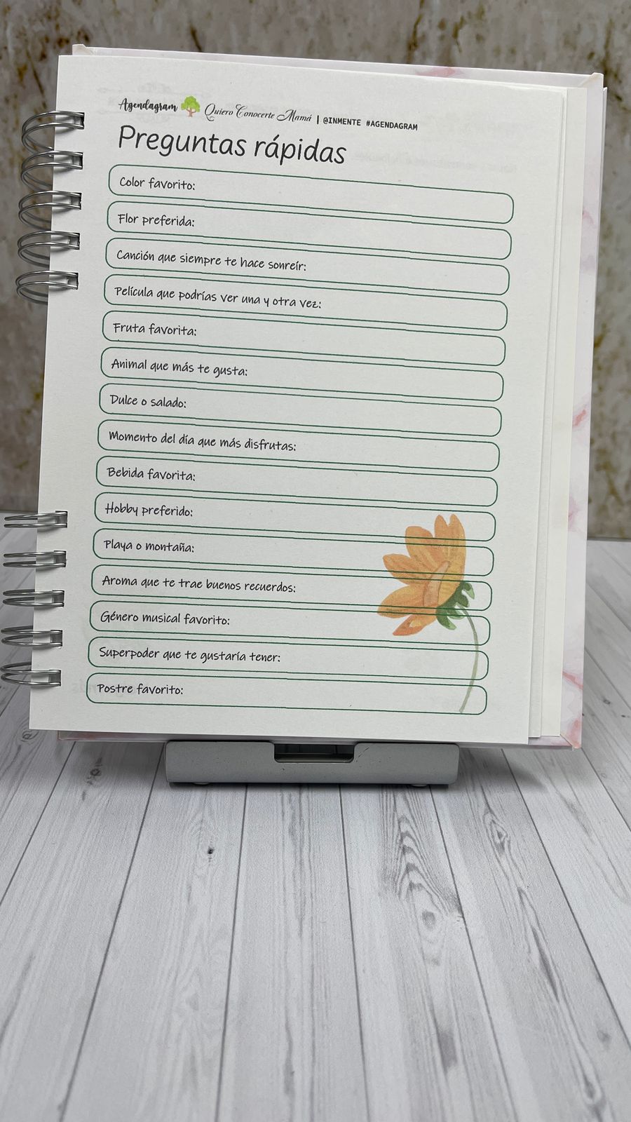 Quiero Conocerte Mamá -  iNMente Agendagram