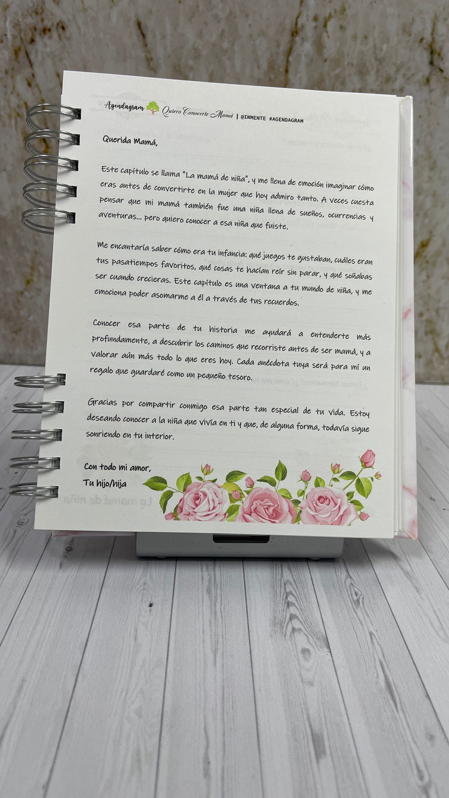 Quiero Conocerte Mamá -  iNMente Agendagram